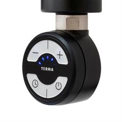 TVS El-patron 300 w m/afbryder, termostat & timer - Sort